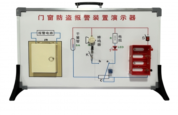 门窗防盗报警装置演示器 抗倍特板